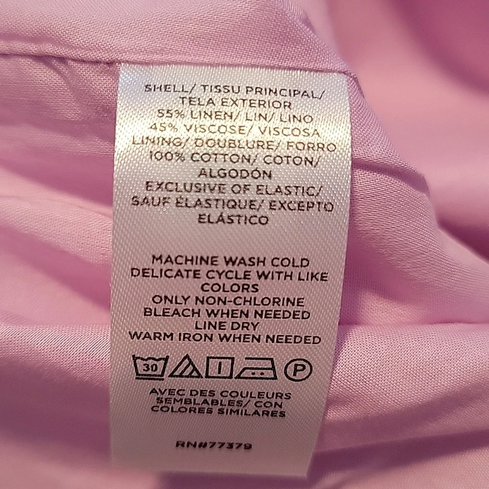 Ann Taylor Lavender Long Sleeve Dress - Picture 5 of 9